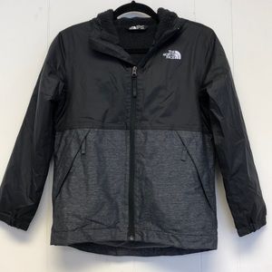 The North Face Boys Black/Gray Jacket Size M